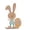 home office, variant on 9.8 Inch 3D Wooden Easter Bunny Desktop Decoration, Hand-Painted Cute Rabbit Figurine With Vibrant Detachable Ornaments, Festive Spring Decor for Easter Party, Home Tabletop, Livin