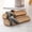 Gray, variant on Breathable Linen Cross Slippers Non-slip Soft Sole Indoor Outdoor Footwear Gray 41