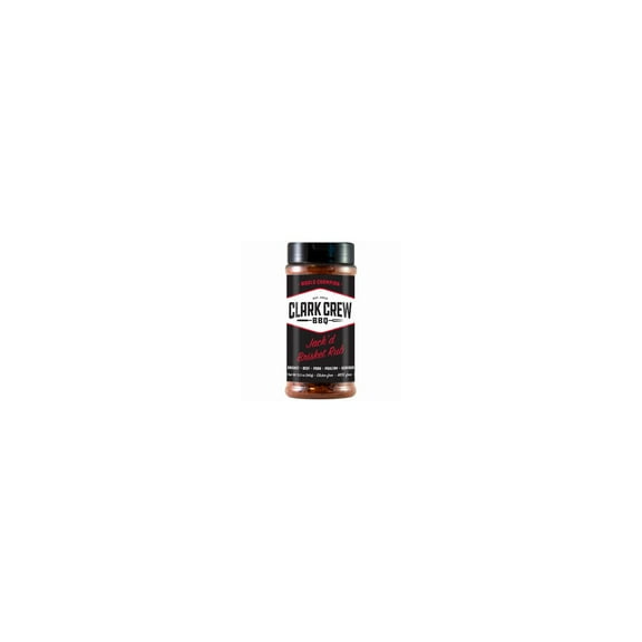 Clarks Crew CL00317 Jack'd Brisket BBQ Rub, 12 oz. - Quantity 6