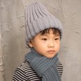 thumbnail image 2 of Bufanda para niños pequeños, bufandas cálidas tejidas para invierno para niños y niñas, calentador de cuello, 2 of 6