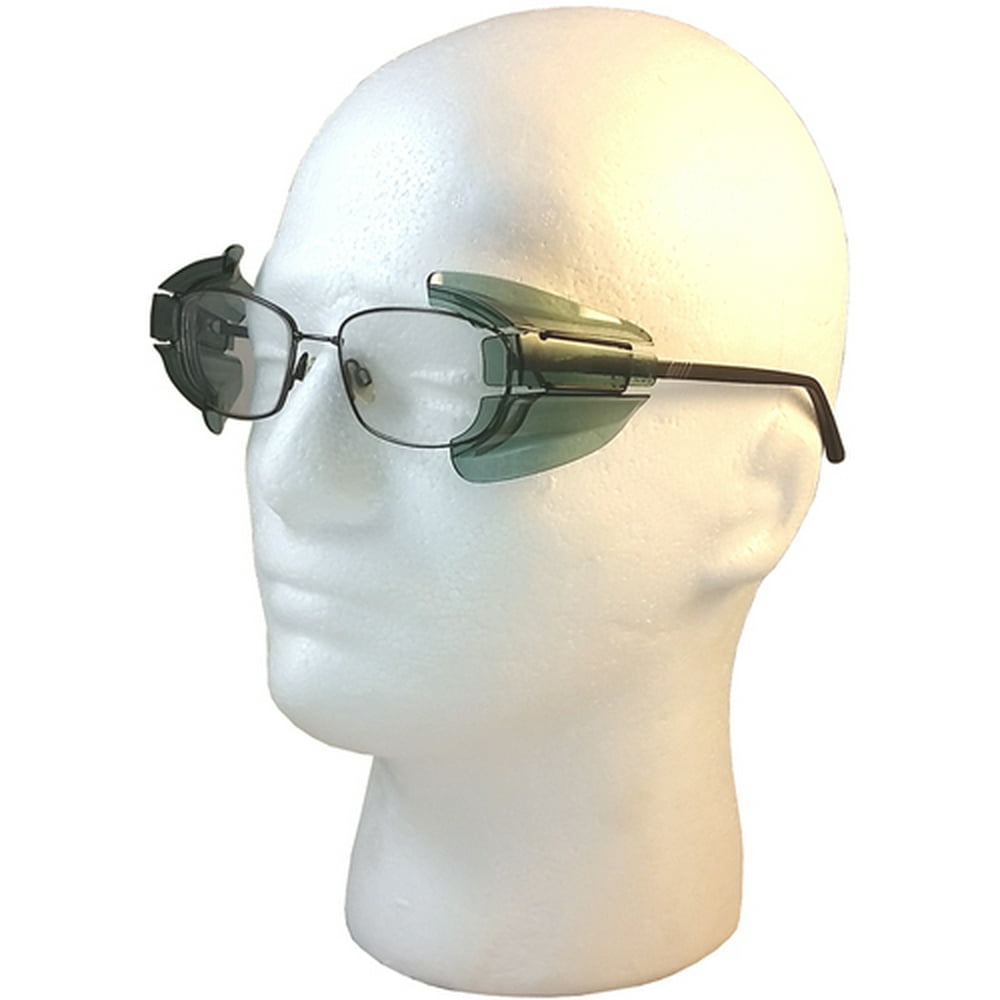 Universal Safety Glasses Side Shields (Smoke, Large Size)