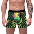 thumbnail image 1 of St. Patrick's Day Underpants for Men Breathable Close Fitting Boxers Regular Length 1 Pc, 1 of 8
