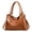 Yellow, variant on CZSCPDAW Women's Large Capacity Tote Handbag with Top Handles and Zipper Closure for Work Shopping and Travel