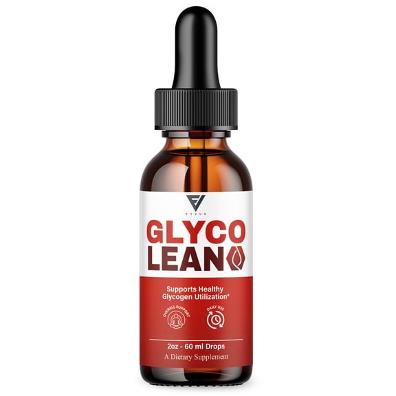Glyco Lean Drops, GlycoLean Premium Liquid Drop Supplement (2oz)