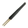 thumbnail image 3 of ESD-13 Precision Technology Tweezers Stainless Steel Oblate type Industrial Replace Parts, 3 of 6