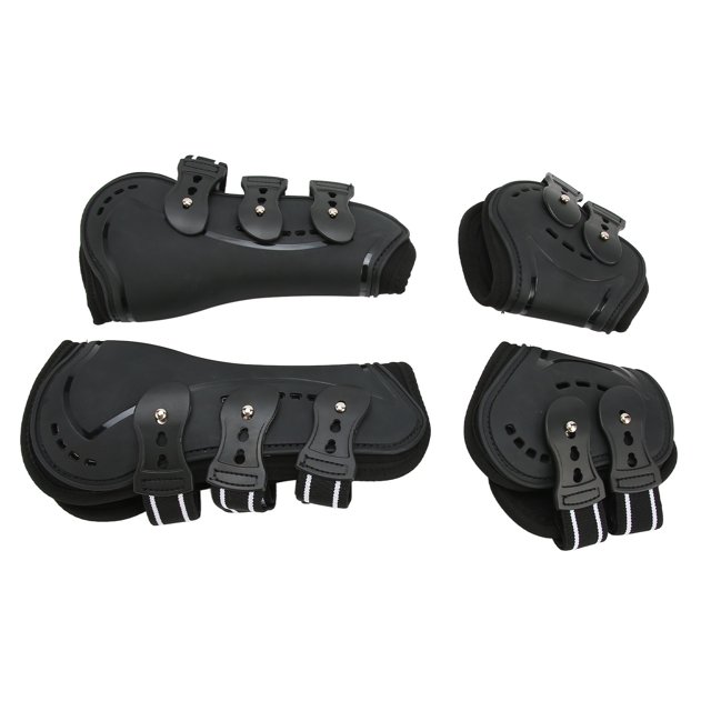 Horse Support Boots Horse Breathable Wrap Jumping Leg Boot Comfortable Horse Support Boots For Riding Shock Absorbing Jumping Competition Protection