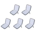thumbnail image 1 of 5X 40 CD DVD Disc Album Storage Carry Case Cover Wallet Sleeve Holder Bag Hard Box - Silver, 1 of 4