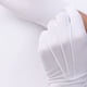 thumbnail image 3 of Guantes De Marcha, Suaves, Reutilizables, Transpirables, Guantes Ceremoniales Blancos, Elásticos, Simples, Finos, Fáciles De Limpiar Para Etiqueta Para Escalar, 3 of 7