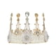 thumbnail image 2 of Tiara de boda, diadema, accesorios para el cabello de novia, diadema, corona de princesa, diadema para deshierbe, banquete nocturno para niñas 11cmx8cm, 2 of 9