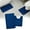 Navy Blue, variant on Tripumer 2 Pcs Memory Foam Bathroom Rug Set with U-Shaped Contour Toilet Mat for Extra Absorbent Bathroom Floor Gray