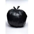 thumbnail image 7 of Aluf Plastics RCT-33XX Star Sealed Coreless Rolls with E-Z Tie Flap Closure, 33 Gal, 1.7 Mil Equiv, Polyethylene, 33" x 39",Black (Pack of 100), 7 of 7