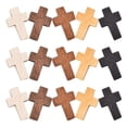 thumbnail image 4 of 100Pcs Small Crosses Craft Ornaments Retro Style Garden Decoration For Family Members, 4 of 8