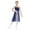 A Blue, variant on Aislor Girls kids Lyrical Chiffon Sleeveless Ballet Dress Latin Modern Contemporary Dancewear Costume Size 6-16 Black 16