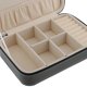 thumbnail image 3 of Caja de almacenamiento de exhibición del organizador de caja del reloj del viaje del cuero de para los hombres de s mujeres Sunnimix Caja de almacenamiento de la joyería, 3 of 8