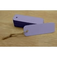 thumbnail image 2 of 100 Pcs Rectangular Shape Blank Tags Bonbonniere Wedding Favor Hang Tag with Free Natural Jute Twine - Colours Available, 2 of 7