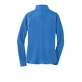 thumbnail image 6 of Port Authority L223 Ladies Microfleece Jacket, Pearl Grey, 4XL, Womens Fleece Jackets, 6 of 6