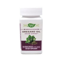 Nature's Way Oregano Oil 75-85% Carvicol 60 Vcaps