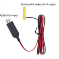 thumbnail image 4 of 3X USB 5V to 3V LR03 AAA Dummy Battery Eliminators Cable for Remote Control Radio LED Light 1m, 4 of 8