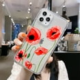 thumbnail image 3 of Luxury Flower Case For iPhone 14 11 13 12 Pro Max XR 7 8 Plus X XS SE 2020 13 Mini 14promax 13promax Silicon Funda Clear Covers, 3 of 5