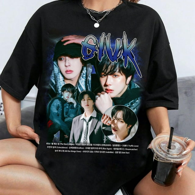 T-shirt Graphique Rétro Giuk Onewe, Onewe We : Dream Chaser, Onewe World Tour 2025 Shir - Blanc - m