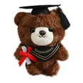thumbnail image 2 of CaiYueKe Graduation Teddy Bear Keychain Plush Stuffed Animal Doll Backpack Purse Charm Gift for Graduate Student PhD Cap Mortarboard Tassel Keepsake Souvenir, 2 of 8