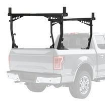 EcoSummer Universal Adjustable Truck Ladder Rack | 1000 LB Capacity Heavy-Duty Steel Pickup Bed Rack, 52"-82" Crossbar, No-Drill Cargo System for Kayak, Lumber & Rooftop Tents