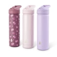 thumbnail image 7 of TAL 26oz Stainless Steel Ranger Water Bottle with Easy Sip Straw, Pink Shimmer, 7 of 7