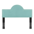 thumbnail image 2 of Modway Dawn Twin Modern Performance Velvet Headboard in Mint Green, 2 of 6