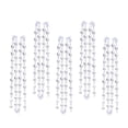 thumbnail image 4 of HEALEEP 5Pcs Decorative Window Curtain Beads Silver Crystal for Stylish Room Or Shop Display, 4 of 8