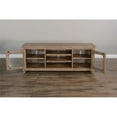 Sunny Designs Vivian 64" Modern Mahogany Media Console Desert Rock