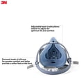 thumbnail image 3 of Respirador 3M 7502 Media Cara Para Gases Vapores Y Polvo, 3 of 10