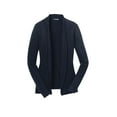 thumbnail image 5 of Port Authority Ladies Open Front Cardigan Sweater-S (Navy), 5 of 5