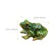 thumbnail image 2 of 2 piezas de esculturas en forma de rana, decoración de micropaisaje, adornos de ranas en miniatura, 2 of 5