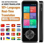 137 Languages Translator Device Smart Two-Way Real-time Voice Wifi/offline 3inch