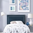 thumbnail image 4 of Jessamine Twin Upholstered Fabric Headboard - Azure, 4 of 4