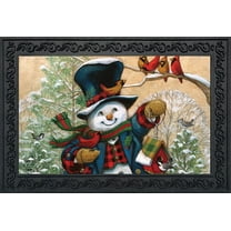 Briarwood Lane Winter Friends Snowman Doormat