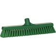 thumbnail image 1 of Vikan 16" Small Particle Push Broom- Soft - Green (4 Units), 1 of 1