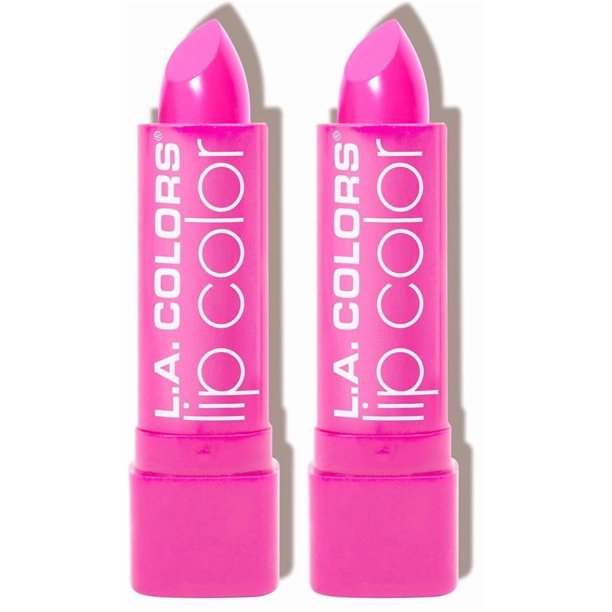 Labial L.A. COLORS Pink Parfait Moisture Rich Pack de 2