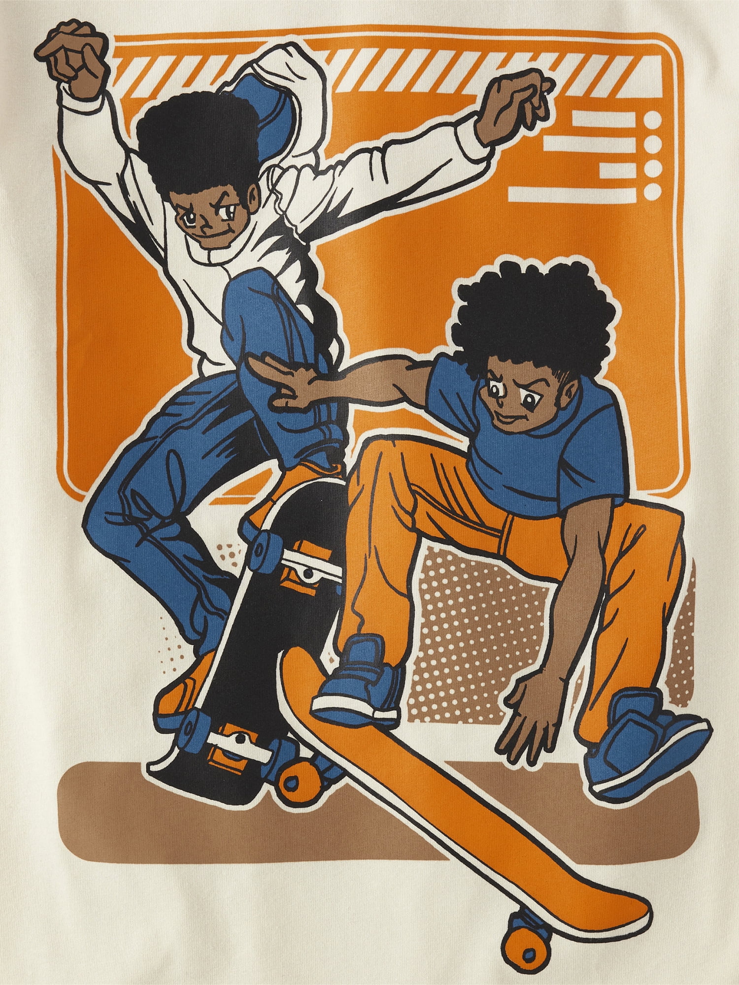 The Children's Place Boys Short Sleeve Skateboard Graphic T-Shirt, Sizes XS-XXL