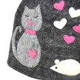 thumbnail image 3 of Hand Crafted Felt: Cat Tea Cozy, 3 of 5