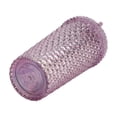 thumbnail image 7 of (4 pack) Your Zone 16 Ounce Plastic Textured Iridescent Tumbler, Purple, 7 of 7