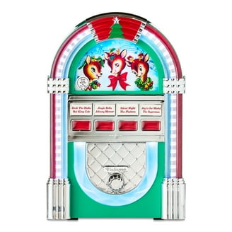 Mr. Christmas 9-inch Decorative Vintage Jukebox, Ivory - Walmart.com
