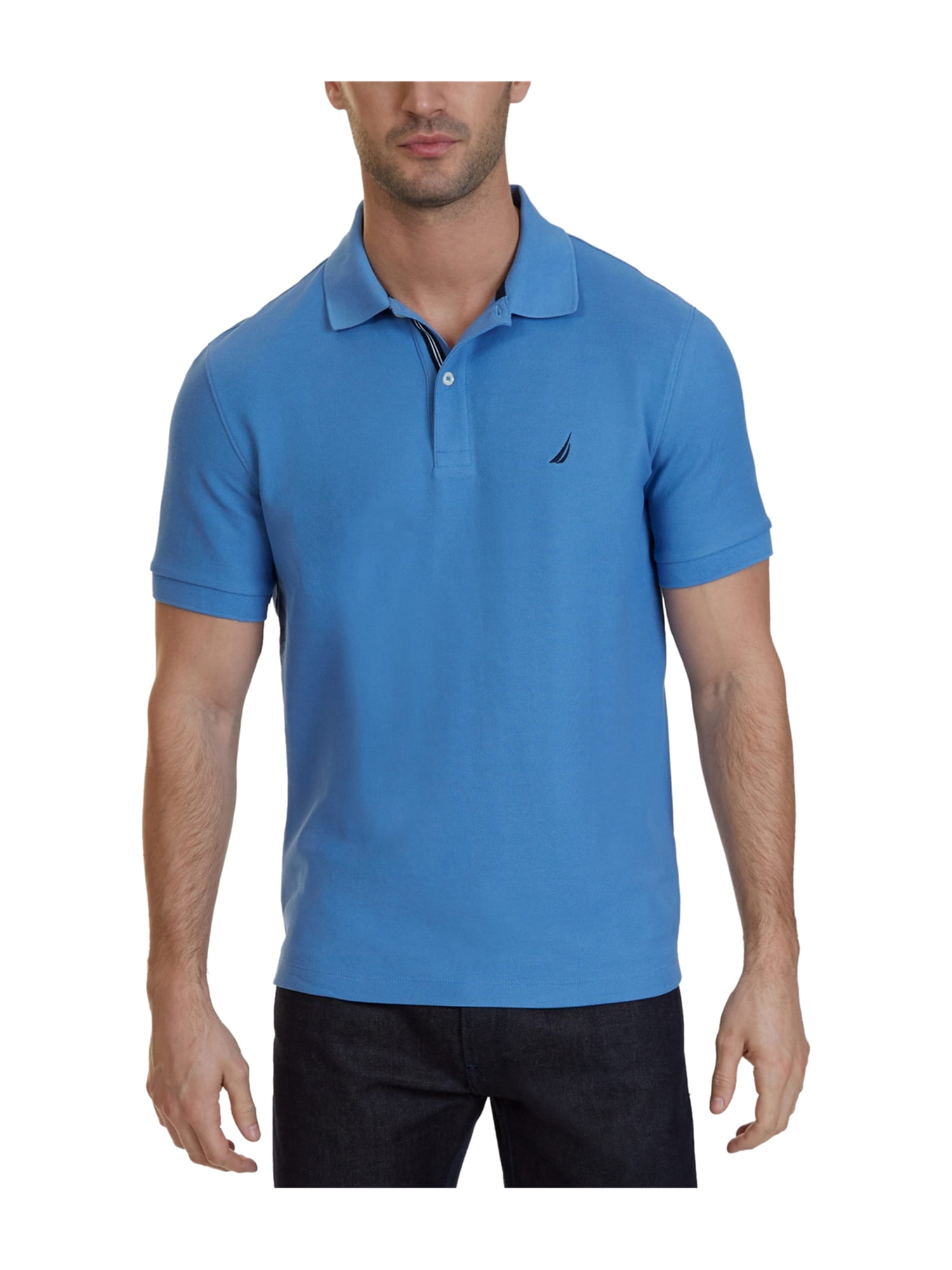 nautica men's performance deck polo shirt