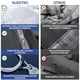 thumbnail image 4 of Cubierta para Auto, Funda de Coche Exterior para SUV, Funda para Coche con Cremallera Antiarañazos, Lona para Auto Impermeable, Antipolvo, Antilluvia y Antiuv, Protege tu Coche de Arañazos., 4 of 7