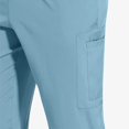 thumbnail image 7 of Handshe Men's Solid Color Short - Sleeved Round - Neck Shirt & Drawstring Pants Set, 7 of 7