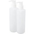 thumbnail image 3 of Botellas con Bomba Calentadora de Aceite, Ideales para Dispensar Aceite de Masaje, 250 Ml, Recargables, 2 Piezas para Loción Bronceadora, Material ABS, 3 of 4