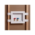 thumbnail image 4 of Caja de enchufe para lavadora Oatey 38531, 6 mm, color blanco y latón, 4 of 9