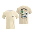 thumbnail image 6 of Bibifish Mens T-Shirts Oversize Back Graphic Letter Print Tees Streetwear Casual Short Sleeve Tshirts, 6 of 6