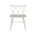 thumbnail image 2 of Lifestyle Solutions Ashton 2 pack Dining Chairs in White Metal, 2 of 9