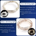 thumbnail image 4 of LINLIN LED String Lights 15 Pack, 2M 20 LED Fairy Lights Battery Operated, Silver Copper Wire Lights for Home Garden Mothers Day Wedding Party Christmas Halloween Bars Clubs Hotels, 4 of 7